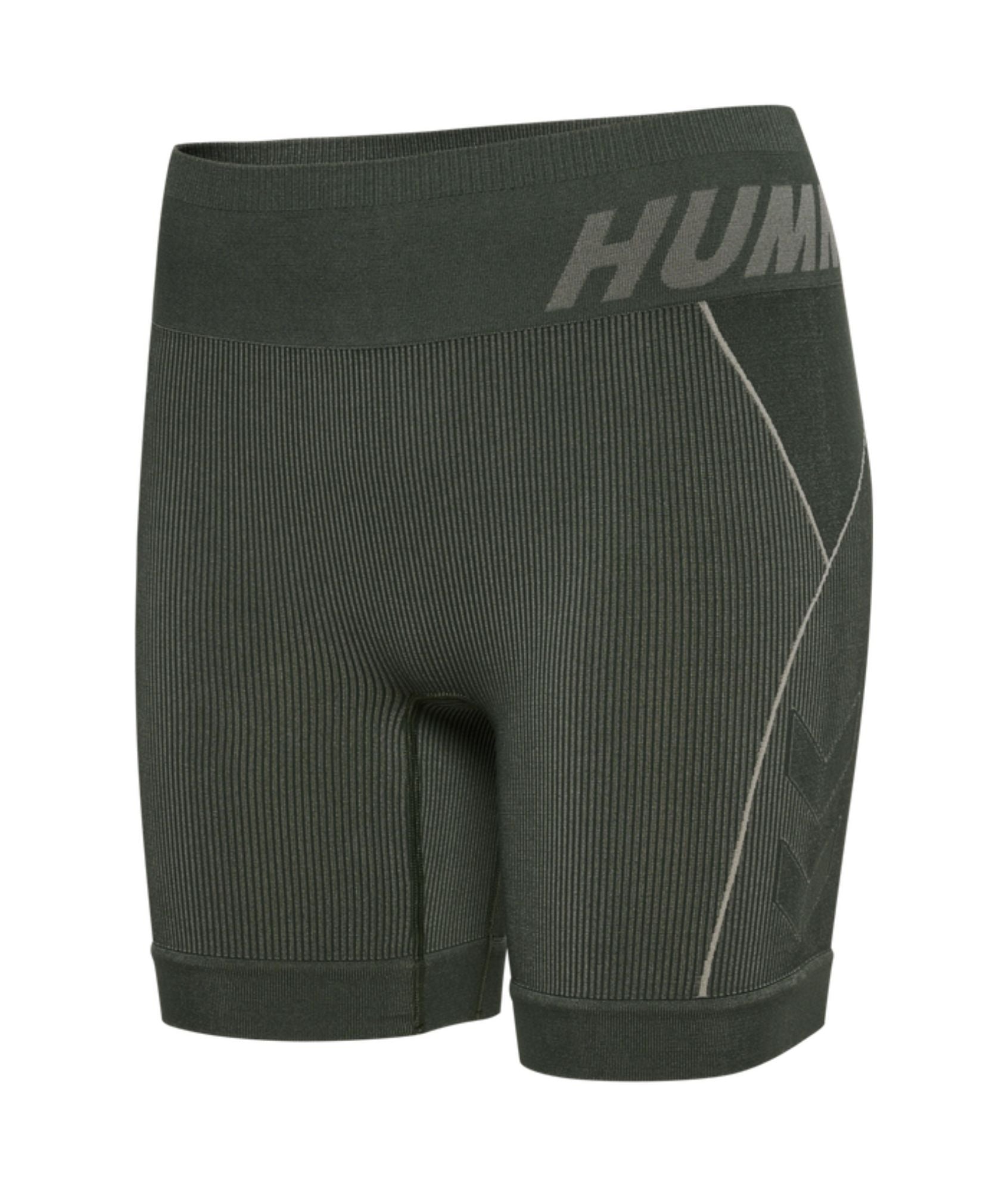 Hummel® - Christel Seamless Shorts (Chateu Gray/Driftwood Melange)⎜OMBYT  GRATIS⎜